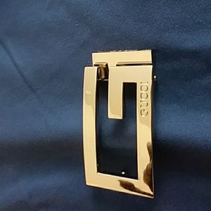 Gucci silver buckle accept s Sz 1.5 in wide belts $30